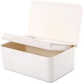 Wipes Holder with Lid, Wet Wipe Dispenser, Tissue Box Case for Home Stores