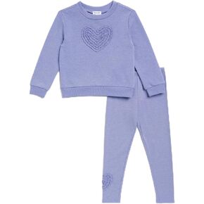 Splendid baby-girls Ruffle Hearts Set