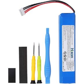 Hixon Replaceable Battery 5000mAh 7.4V Li-Polymer Replacement Battery for JBL Xtreme/JBL GSP0931134 Speaker (1pcs Batteries + Set of Tools)