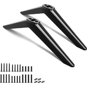 TV Stand for Sceptre TV Legs, for Sceptre TV Base Stand, Compatible with TV Holes Center Distance 1.22cm/0.48inch - 2.4cm/ 0.94inch, Easy to Install, with Screws, Black