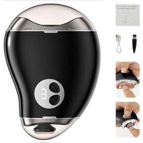 Nail Trimmer Electric,Nail Clippers and Nail File 2-in-1 Design,Use Safety, Excellent Present,Nail Clippers,Nail Cutter,Corta uñas,Toenail Clippers,Suitable for Baby,Elderly,Children,Woman