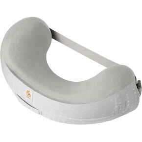 Ergobaby Natural Curve Nursing Pillow with Strap, Moonlight Grey