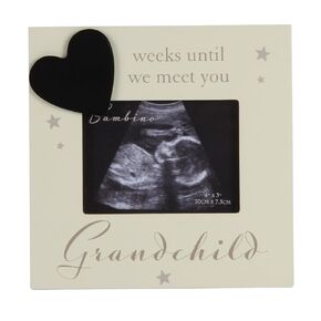 Baby Countdown Scan Photo Frame 4 x 3