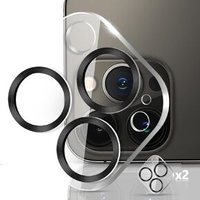 MONASAY Camera Lens Protector compatible for iPhone 15/iPhone 15 Plus[Strong Adhesion][Scratch Resistant] Full Coverage Matte Metal Tempered Glass Camera Cover Film, Gold