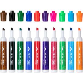 Mr. Pen- Dry Erase Markers, Low Odor Chisel Tip, 10 Pack, Vibrant Colors, White Board Markers Dry Erase, Chisel Tip Markers, Whiteboard Markers, Dry Erase Pens, Dry Erase Markers Chisel Tip