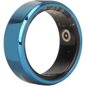 Smart Ring, Ceramic Smart Ring Health Sleep Monitoring Step Counter Remote Camera, IP68 Waterproof Intelligent Wearable Device for JYouPro APP (No. 10)