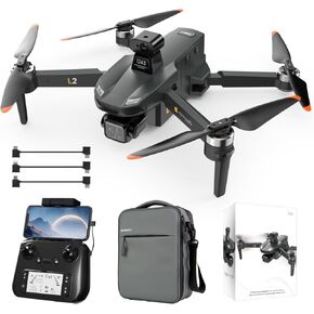 Drones with Camera for Adults 4K Night Vision, 3 Axis Gimbal EIS for Video, 5 Miles Safe Long Range, 82Mins Flight Time, Professional Drone with 5G Digital Transmission Easy Cable Connection Way, 360° Laser Obstacle Avoidance, GPS Auto Return Home, Follow