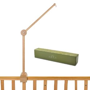 360° Rotating Mobile arm，Bassinet Mobile Clip on Crib，26 inches Mobile arm for Crib，Wooden Baby Mobile arm，Crib Mobile arm Mobile Holder for Crib