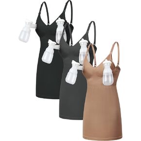 حمالة صدر للرضاعة من GXXGE حمالة صدر للرضاعة الطبيعية بدون استخدام اليدين للرضاعة الطبيعية مع أشرطة قابلة للتعديل in Kuwait