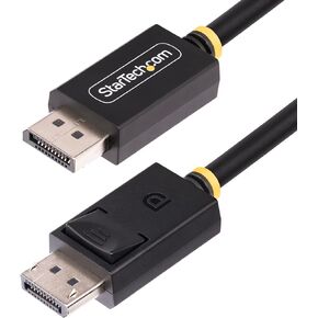 StarTech.com 6ft DisplayPort 2.1 Cable, VESA Certified DP40 DisplayPort Cable w/UHBR10/HDR/HDCP 2.2, 8K 60Hz w/DSC 1.2a