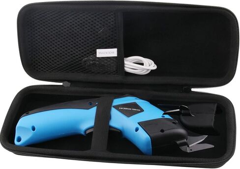 حقيبة حمل صلبة من مادة EVA متوافقة مع مقص الطاقة اللاسلكي Stalwart - 75-PT1023/حقيبة القطع الدوارة BLACK+DECKER 4V MAX (BCRC115FF).(الجراب فقط) in Kuwait