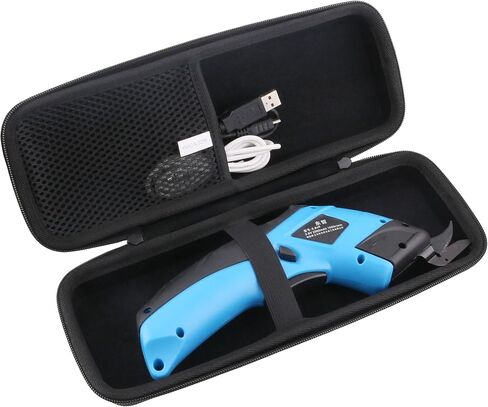 حقيبة حمل صلبة من مادة EVA متوافقة مع مقص الطاقة اللاسلكي Stalwart - 75-PT1023/حقيبة القطع الدوارة BLACK+DECKER 4V MAX (BCRC115FF).(الجراب فقط) in Kuwait