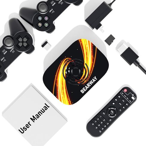 Retro Game Console Retroplay - Super Console X3 PLUS تمت ترقيته حديثًا، Retro Play Arcade 60000+ ألعاب فيديو، متوافق مع أكثر من 70 محاكيًا، وحدة تحكم محاكي التوصيل والتشغيل تدعم 4K UHD، 2.4G+5G، BT4.0 in Kuwait