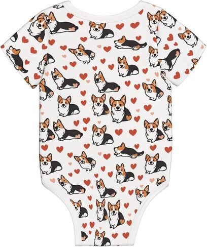 Newborn Baby Romper Clothing Cute Infant Short Sleeve Baby Climbing Clothes Outfit For Boys And Girls in Kuwait