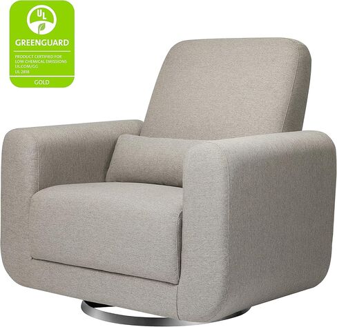 طائرة Babyletto Tuba الشراعية باللون العاجي مع قاعدة خشبية فاتحة اللون، وGreenguard Gold، ومعتمدة من CertiPUR-US in Kuwait