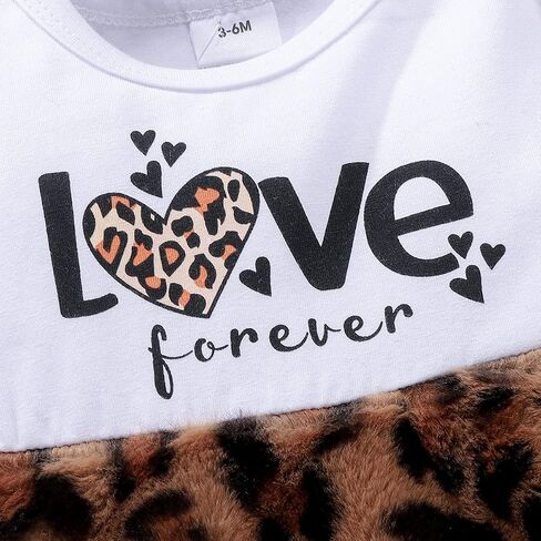 Toddler Baby Girls Leopard Outfits Princess Birthday Long Sleeve Leopard Dress Cardigan Coat Headband Winter Clothes in Saudi Arabia