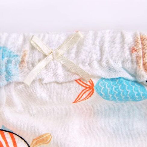 Baby Girls Bloomers Newborn Infant Toddler Diaper Covers Kids Girls Briefs Underwear Set 4-Pack in Saudi Arabia