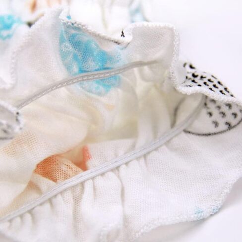 Baby Girls Bloomers Newborn Infant Toddler Diaper Covers Kids Girls Briefs Underwear Set 4-Pack in Saudi Arabia
