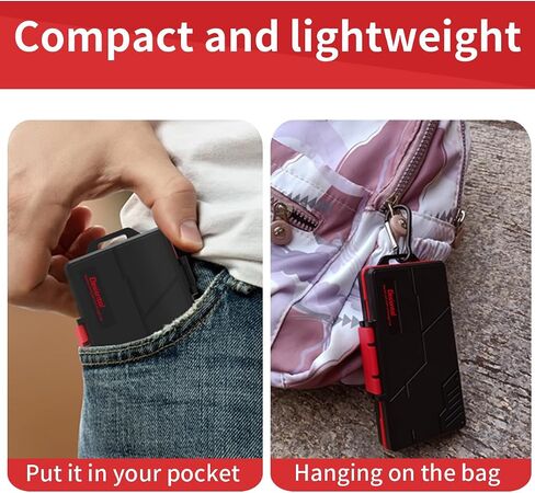 25 Slots Micro SD Card Holder Small for 10 TF 8 SD 5 CF-A Cards,Memory Card Case,SD Card Organizer,Photography Accessories,Waterproof Anti-Shock,CF-B*2 or XQD*2,TF Holders Organizer Storage in Saudi Arabia