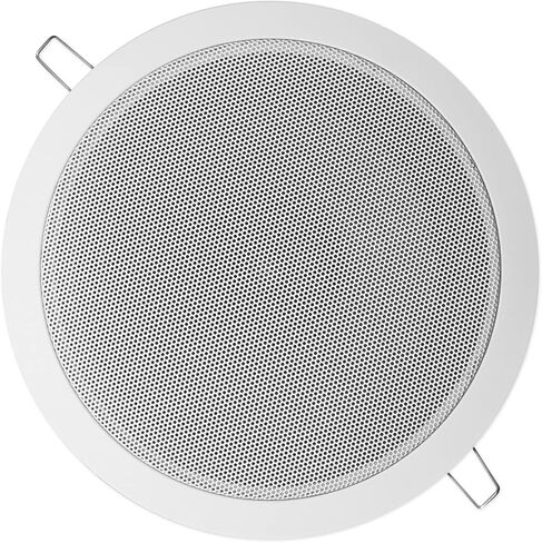Rockville 70V 6" Commercial Ceiling Speakers 4 Restaurant/Office, White (CCL6T in Saudi Arabia