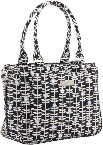 JuJuBe Be Classy Structured Multi-Functional Diaper Bag/Purse, Classic Collection - Dandy Lines in Kuwait