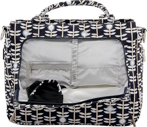 JuJuBe Be Classy Structured Multi-Functional Diaper Bag/Purse, Classic Collection - Dandy Lines in Kuwait
