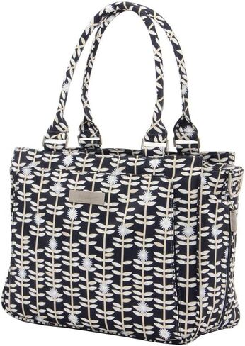 JuJuBe Be Classy Structured Multi-Functional Diaper Bag/Purse, Classic Collection - Dandy Lines in Kuwait