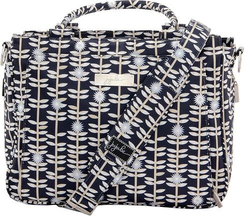 JuJuBe Be Classy Structured Multi-Functional Diaper Bag/Purse, Classic Collection - Dandy Lines in Kuwait