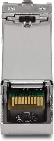 TRENDnet 1000Base- SX Industrial SFP to RJ45 Multi-Mode LC Module, TI-MGBSX, Up to 550m (1,804 Ft), IEE 802.3z, ANSI Fiber Channel, Data Rates up to 1.25Gbps, LC-Type Duplex, Lifetime Protection in Kuwait