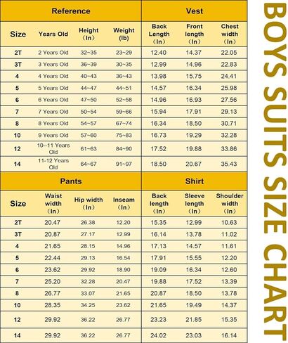 Boys' Suit Kids Formal Tuxedo Suits for Boys Wedding Outfits Dress Vest Pants Suspenders Set Adjustable Waist in Saudi Arabia