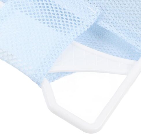 Bathtub Support Net, Ergonomic Baby Mesh Bath Cushion Removable Slip Resistant for Home (SkyBlue) in Saudi Arabia