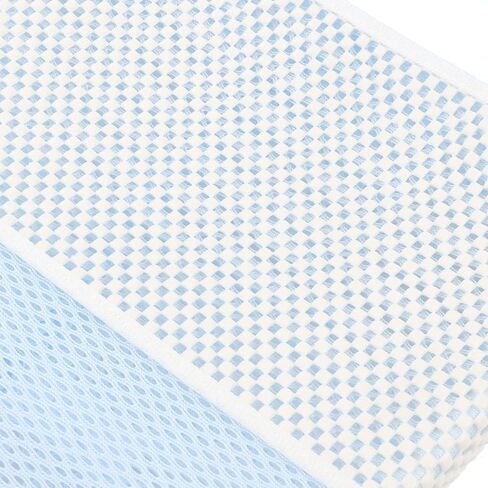 Bathtub Support Net, Ergonomic Baby Mesh Bath Cushion Removable Slip Resistant for Home (SkyBlue) in Saudi Arabia