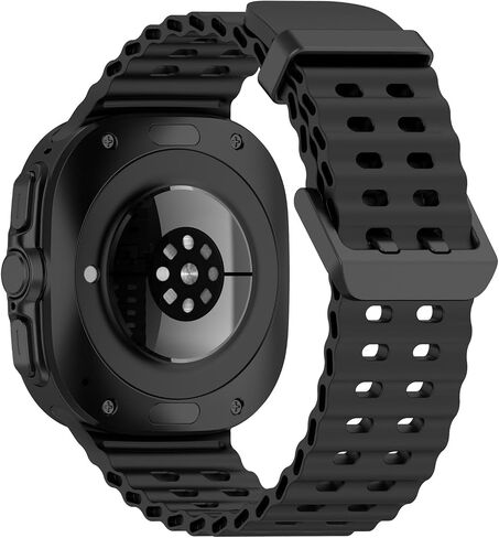 Compatible for Samsung Galaxy Watch 7 Ultra Band 47mm, Soft Ocean Silicone Sport Strap Women Men Replacement Accessory Fit for Samsung Galaxy Watch Ultra Band in Saudi Arabia