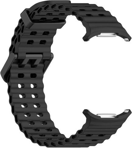 Compatible for Samsung Galaxy Watch 7 Ultra Band 47mm, Soft Ocean Silicone Sport Strap Women Men Replacement Accessory Fit for Samsung Galaxy Watch Ultra Band in Saudi Arabia