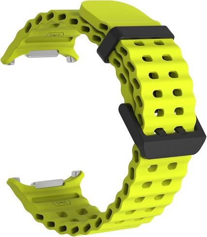 Compatible for Samsung Galaxy Watch 7 Ultra Band 47mm, Soft Ocean Silicone Sport Strap Women Men Replacement Accessory Fit for Samsung Galaxy Watch Ultra Band in Saudi Arabia