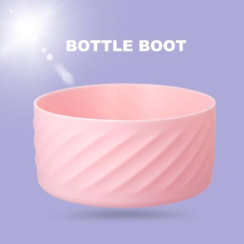 Boots for Hydro Flask 32 40 OZ Water Bottle, Boot for Hydroflask Sports Water Bottles, Silicone Bottom Sleeve Cover Protector Bumper Accessories in Saudi Arabia