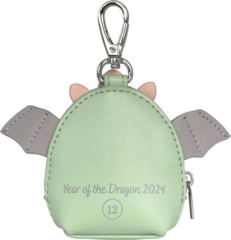 حقيبة تويلفي ليتل دراجون، حامل مصاصة لأكياس الحفاضات. سحر الحقيبة الجلدية النباتية. يتم تثبيته بسهولة في حقيبة الحفاضات in Kuwait