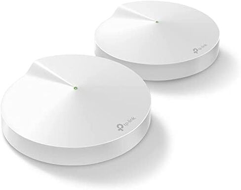TP-Link PCMag-Best of the Year, Smart Hub & Whole Home Mesh WiFi System,ZigBee,Bluetooth Smart Hub, Homecare Anti-Virus,Tri-Band Dynamic Backhaul, Works with Alexa(Deco M9 Plus)(Renewed) in Kuwait