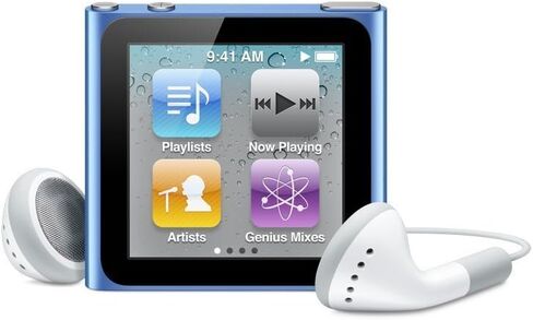 Apple iPod nano 8 GB 6th Generation, Blue (Renewed) in Saudi Arabia
