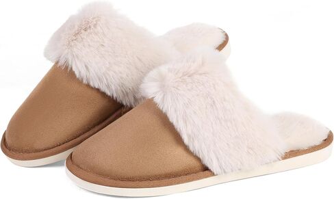 SNOWDROP Slippers For Women Memory Foam Indoor Outdoor Trendy House Shose,Comfy Non-Slip Soft Warm And Cozy Fluffy Fuzzy Slippers in Saudi Arabia