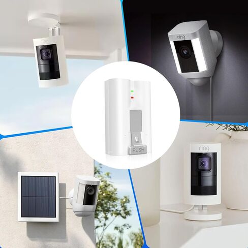 Arua 2-Packs 6040mAh 3.65V Replacement Battery and Dual Charger Kit Compatible with Ring-Doorbell Camera 2/3/4, Spotlight Camera & Stick Up Cam, Indoor-Outdoor Camera in Kuwait