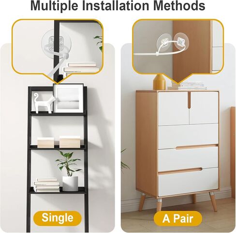 32 قطعة من مرساة الأثاث لحماية الأطفال، مرساة حائط مضادة للطرف للأثاث، ذاتية اللصق، آمنة بوزن 196 كجم، أشرطة زلزالية بدون مثقاب للأثاث in Kuwait