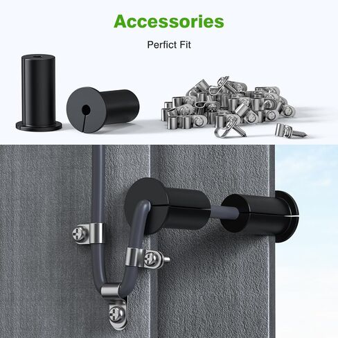 Starlink Cable 150FT for Starlink Satellite V2, Satellite Replacement Extension Cord with End Caps Waterproof, Starlink Replacement Cable Accessories with Cable Bushings & Wire Clips in Kuwait