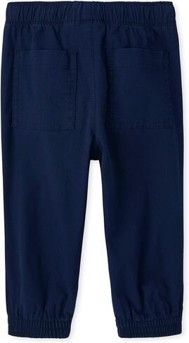 The Children's Place Baby Boy's and Toddler Stretch Pull on Jogger Pants, Tidal in Saudi Arabia