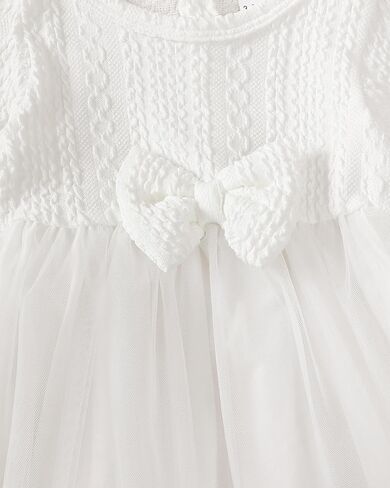 Toddler Baby Girl Dress Infant Girl Clothes Outfits Tulle Dresses Princess Wedding Dress for Baby Girls 3M to 3 Year in Kuwait