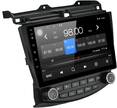 for 2003-07 Honda Accord Radio Replacement,Built-in Carplay&Android Auto Android 10.1 2G RAM 32G ROM Bluetooth Support Backup Camera/NOT FIT Single Zone AC in Kuwait