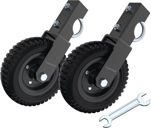 Gate Wheel, 8IN Under Mount Gate Caster, Prevent The gate from Sagging and dragging, Load Capacity 450Lbs with Wrenches in Kuwait