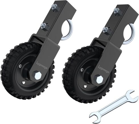 Gate Wheel, 8IN Under Mount Gate Caster, Prevent The gate from Sagging and dragging, Load Capacity 450Lbs with Wrenches in Kuwait
