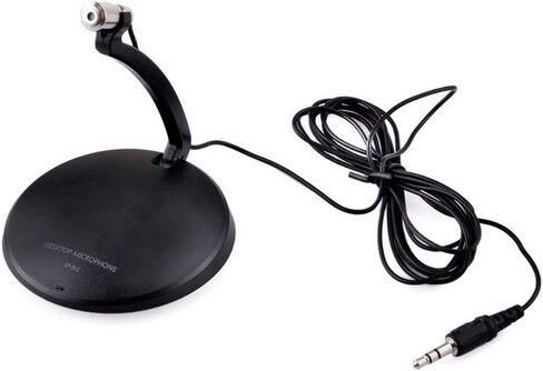 axGear 3.5mm Desktop Tie-Clip Microphone for PC Laptop Notebook Skype Voice Record in Saudi Arabia