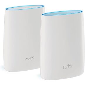 Netgear orbi Whole Home Mesh Wifi System with Tri-Band - Wireless router replacement, Eliminate Wifi Dead Zones, Up to 5000 Sqft, 2pk (rbk50)